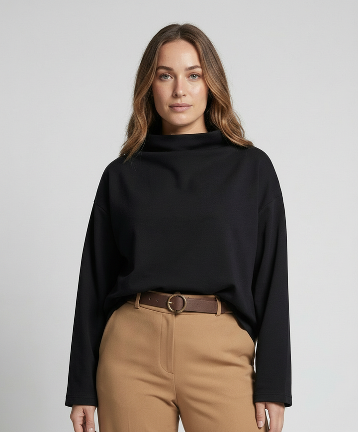 Pull à col roulé oversize pour femmes | Avriane