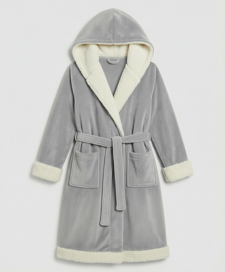 Peignoir de luxe doux pour femmes | Heidi-Mode