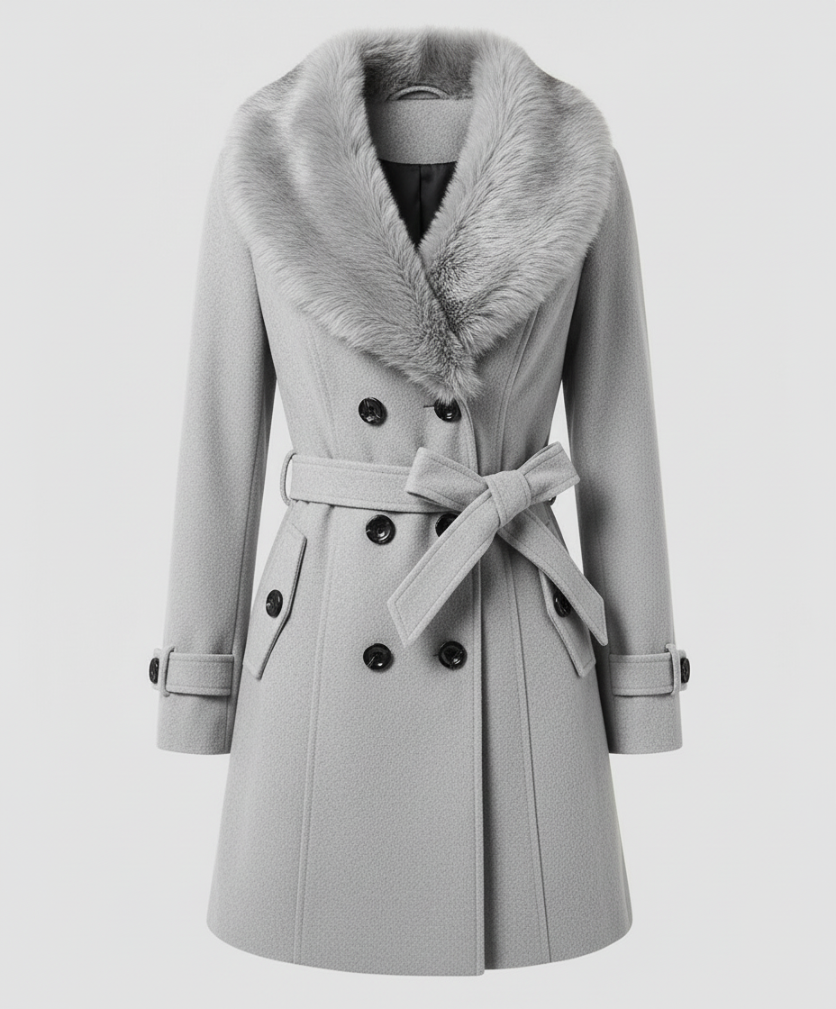 Manteau en fourrure élégant et luxueux pour femmes | Heidi-Mode