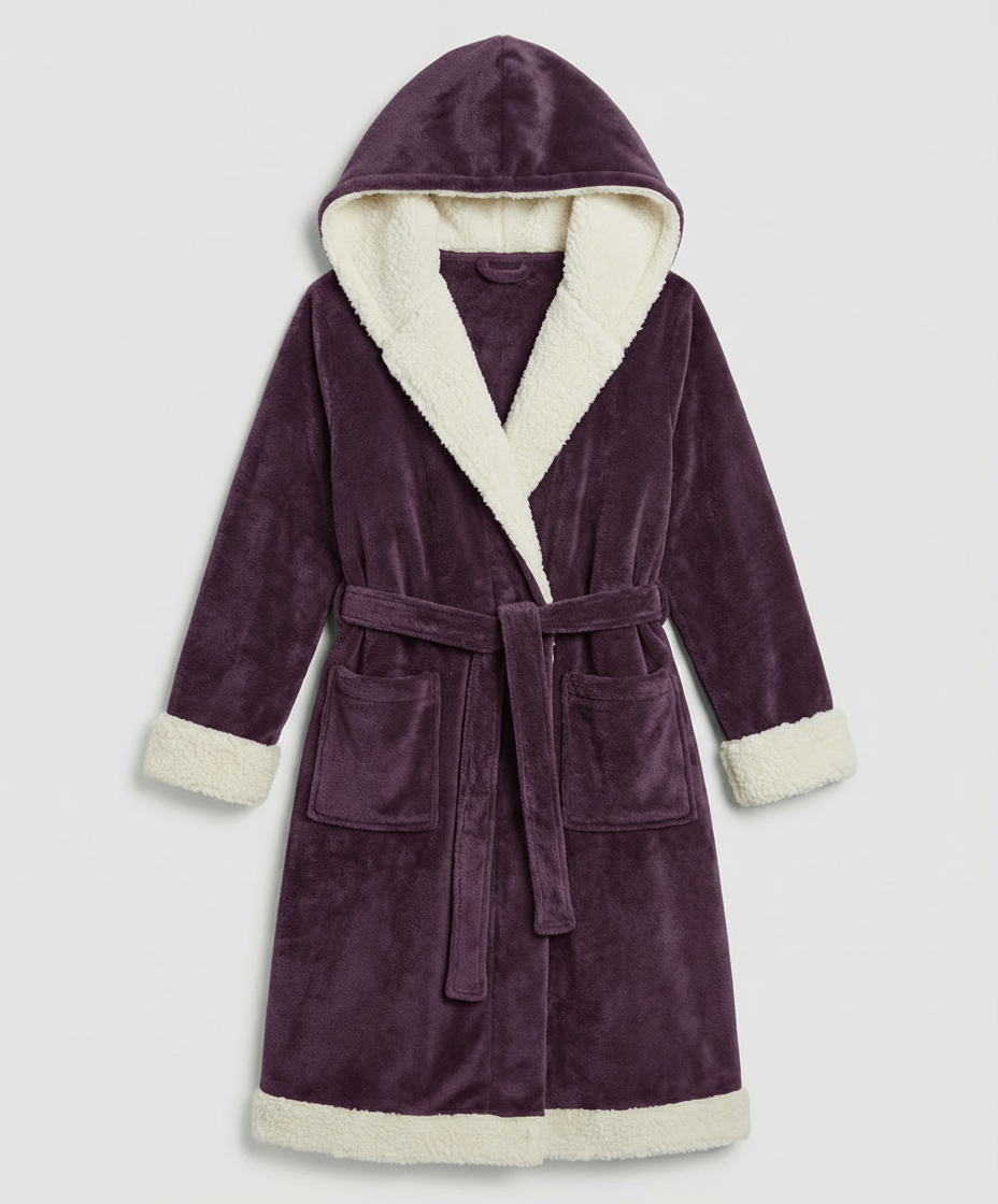 Peignoir de luxe doux pour femmes | Heidi-Mode