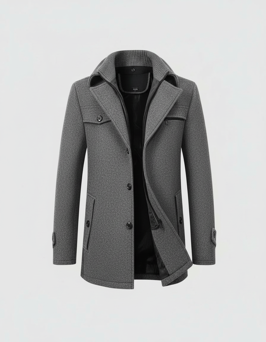 Veste d'hiver d'affaires imperméable pour hommes | Avriane
