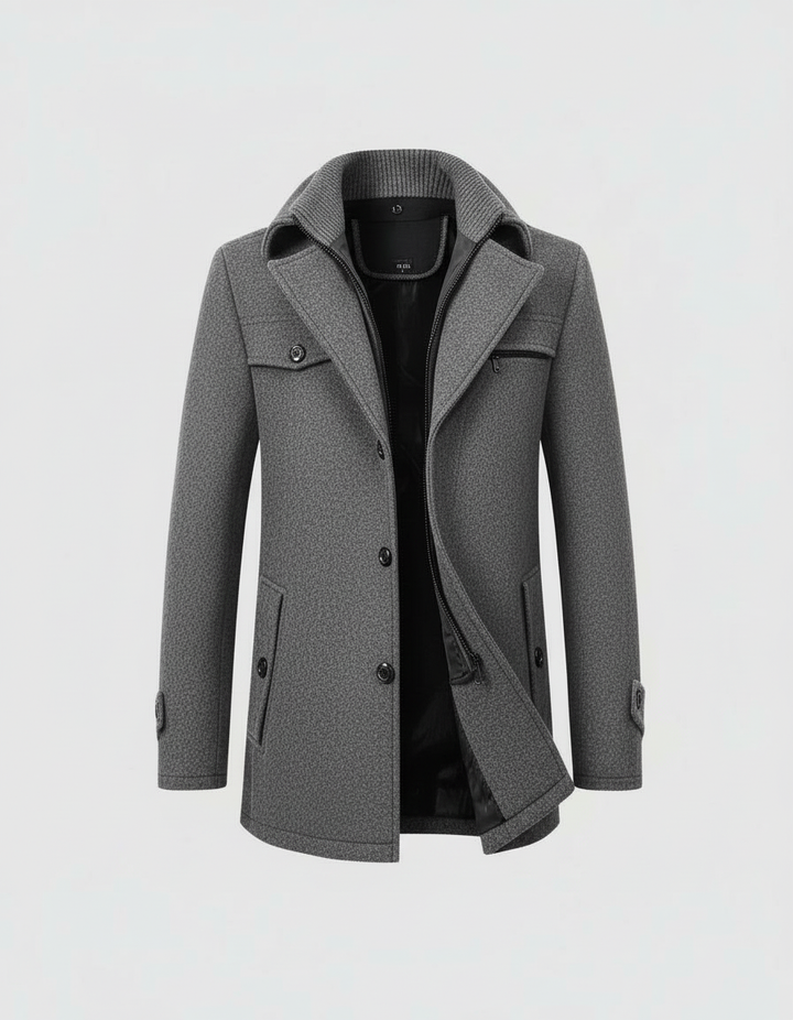 Veste d'hiver d'affaires imperméable pour hommes | Avriane