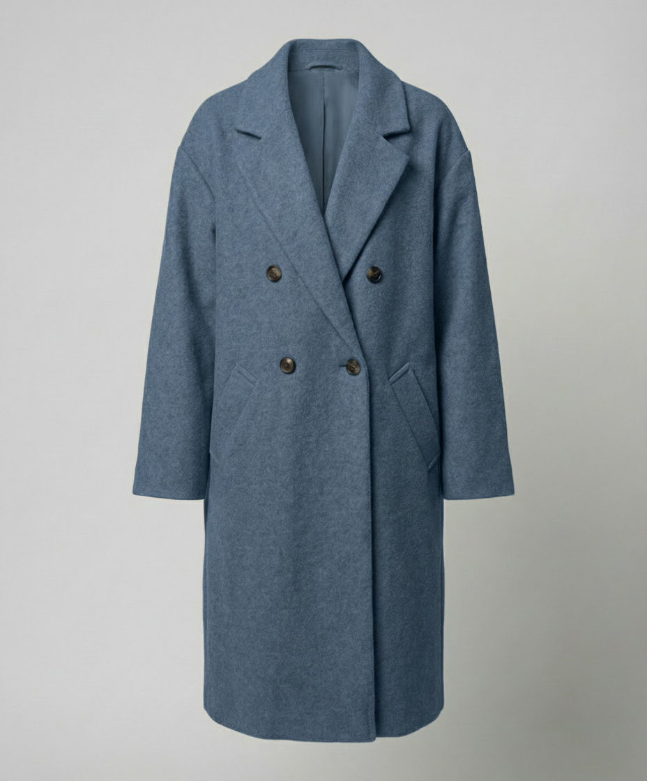 Manteau en laine oversized élégant pour femmes | Heidi-Mode