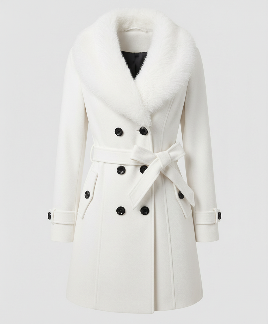 Manteau en fourrure élégant et luxueux pour femmes | Heidi-Mode