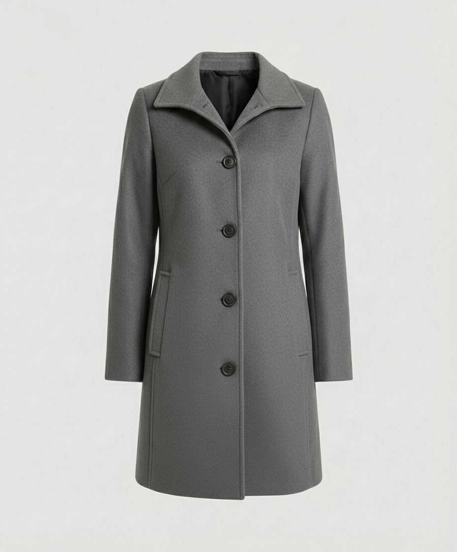 Manteau élégant à bouton unique pour femmes | Avriane