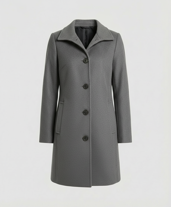 Manteau élégant à bouton unique pour femmes | Avriane