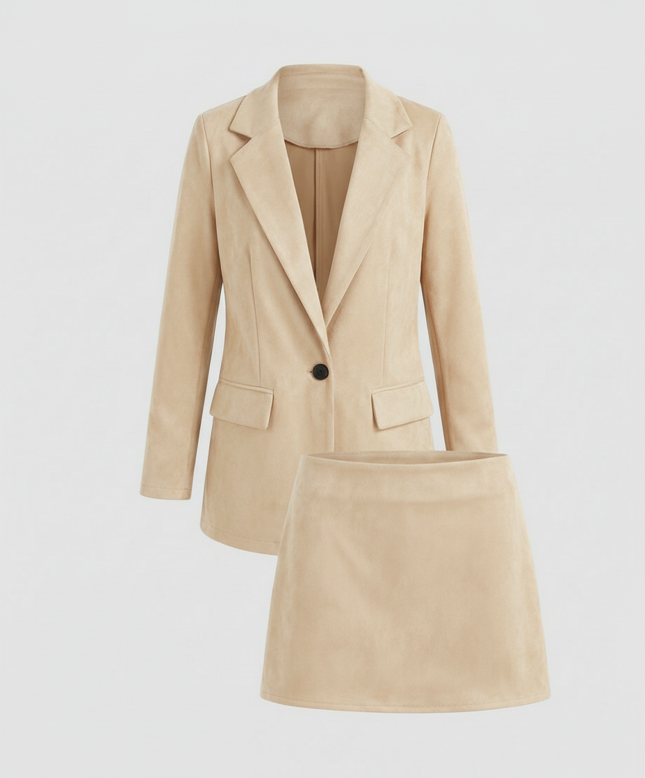 Ensemble Blazer Jupe Élégant Wild | Avriane