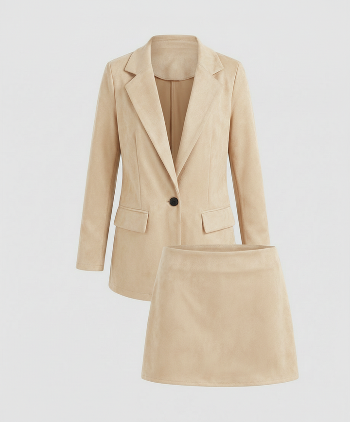 Ensemble Blazer Jupe Élégant Wild | Avriane
