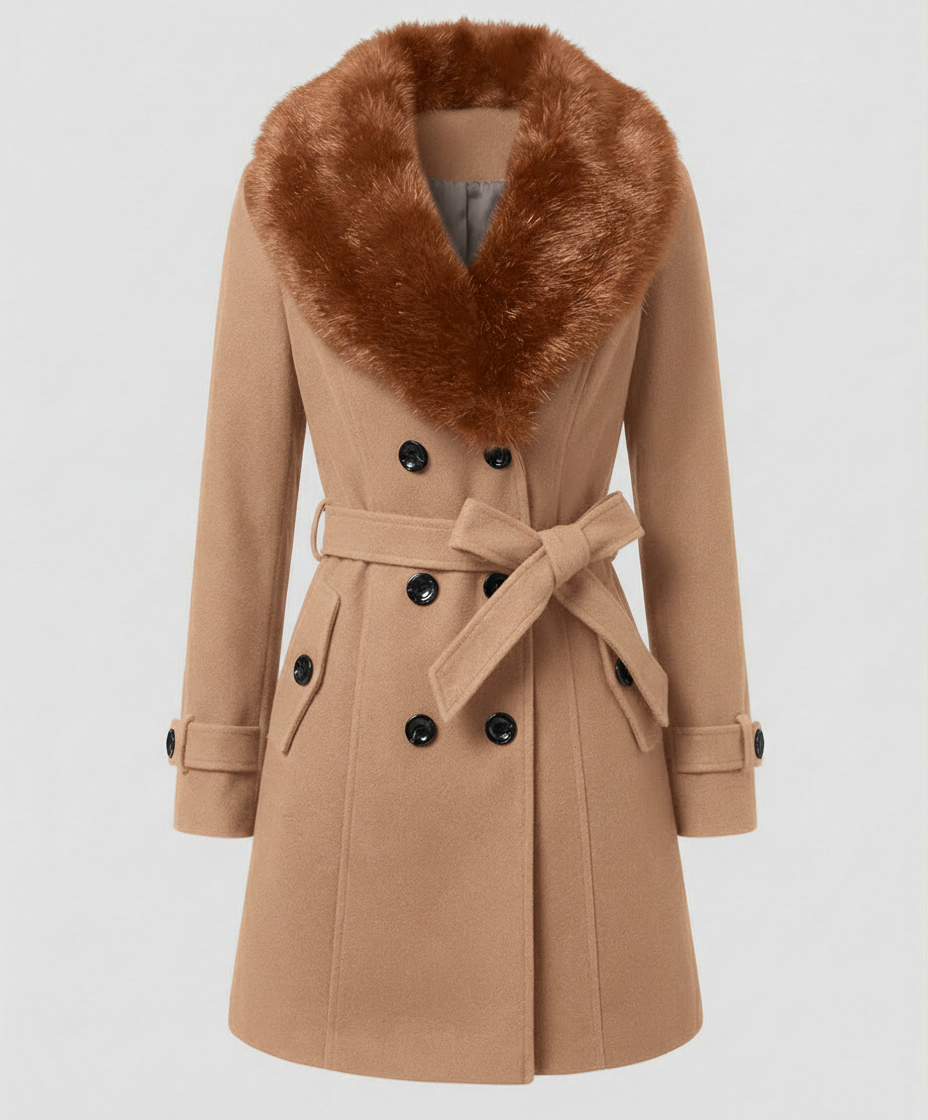 Manteau en fourrure élégant et luxueux pour femmes | Heidi-Mode