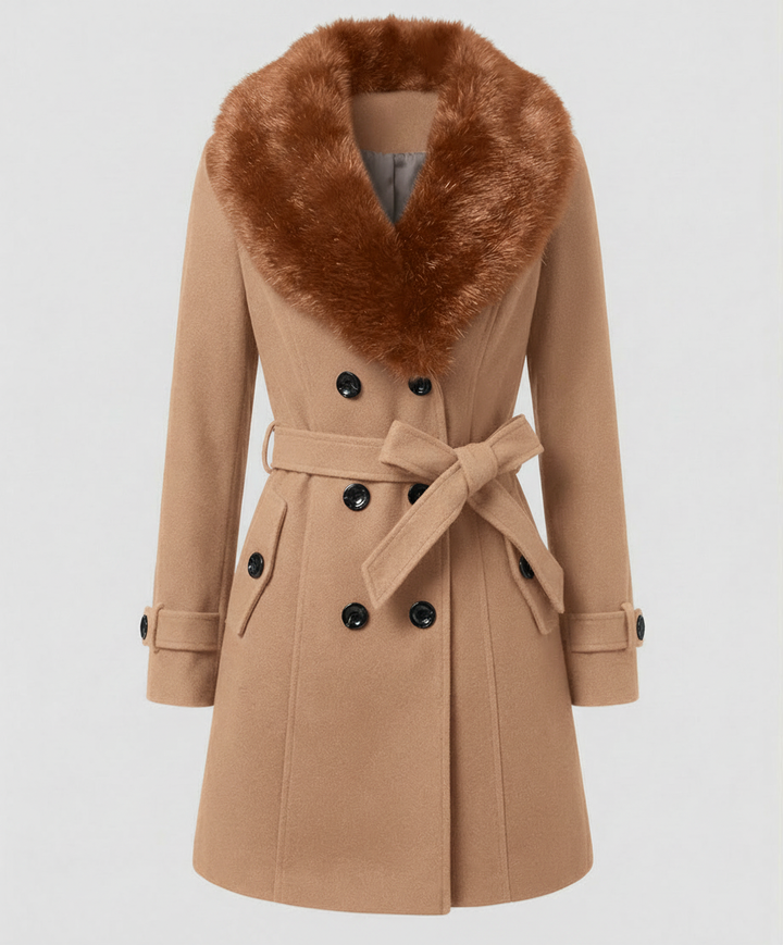 Manteau en fourrure élégant et luxueux pour femmes | Heidi-Mode