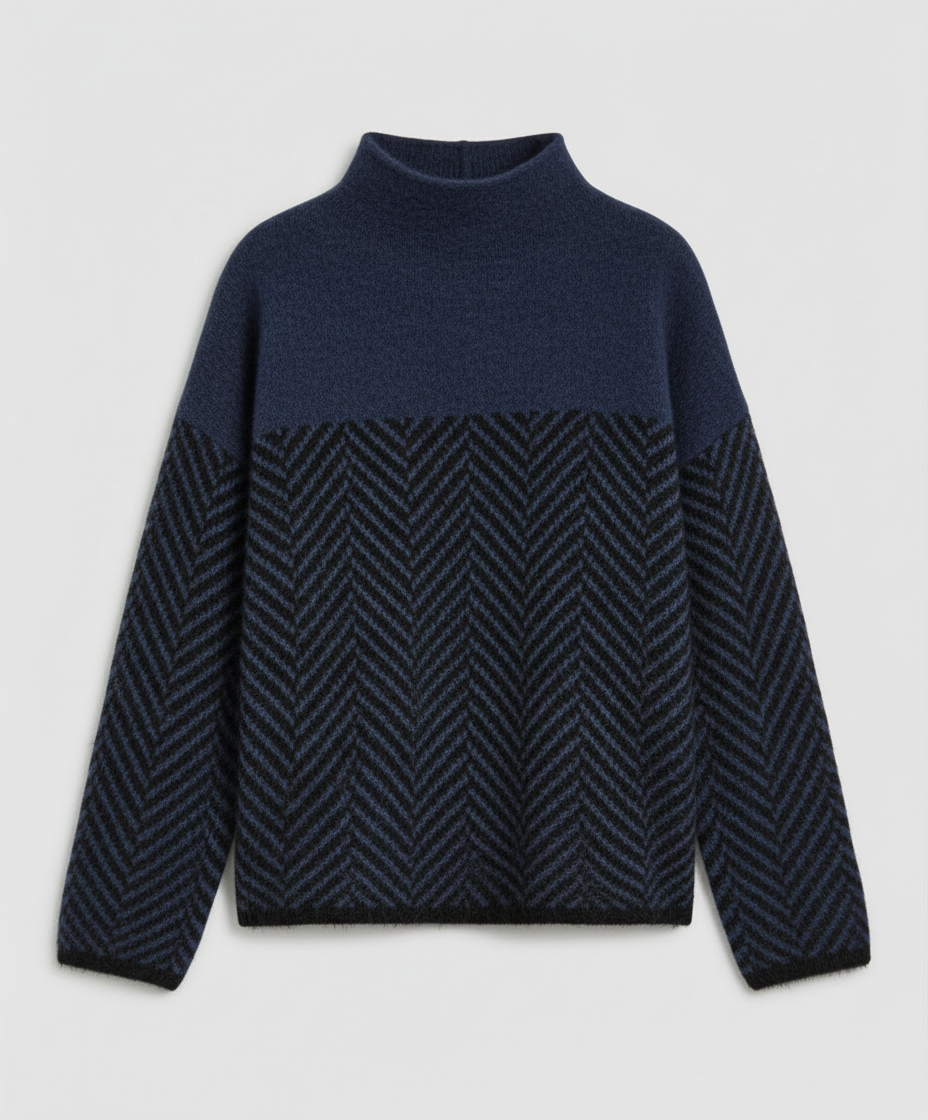 Pull à col roulé élégant et doux | Avriane