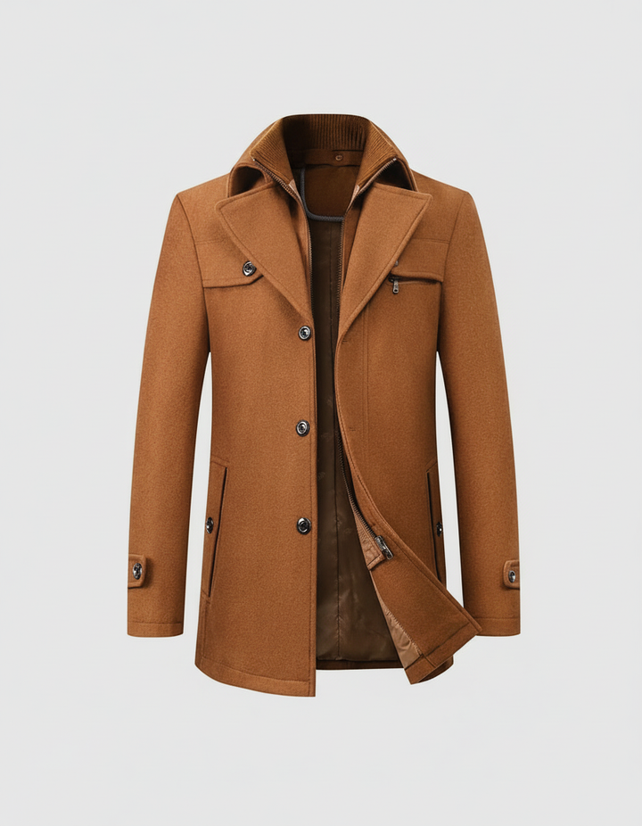 Veste d'hiver d'affaires imperméable pour hommes | Avriane