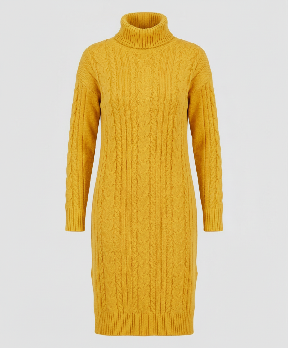 Robe en tricot élégante et chaude hiver | Heidi-Mode