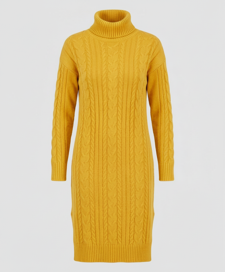 Robe en tricot élégante et chaude hiver | Heidi-Mode
