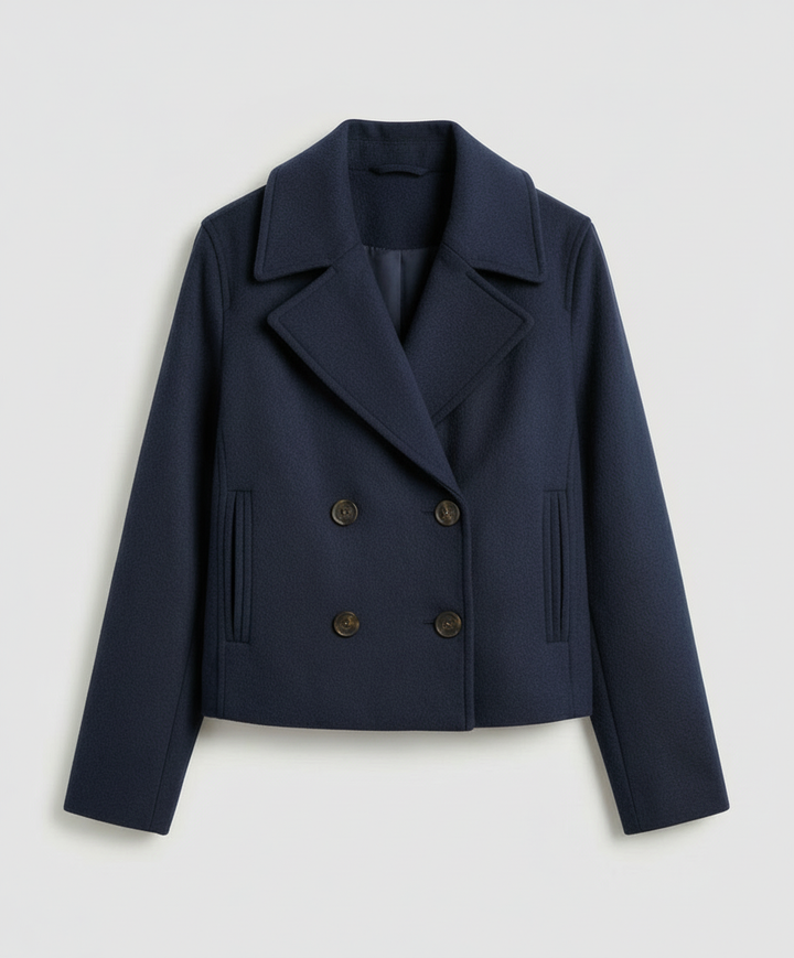 Veste femme à double boutonnage courte | Avriane