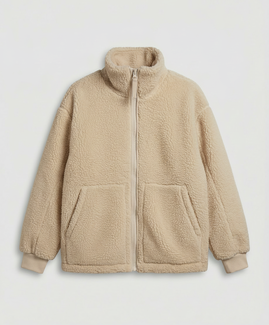 Homme Veste Polaire Surdimensionnée Chaude | Avriane