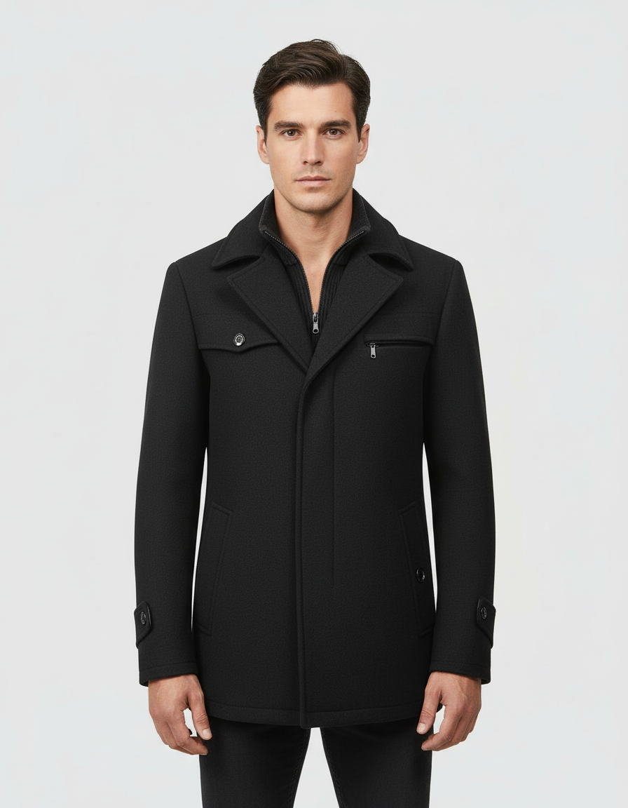 Veste d'hiver d'affaires imperméable pour hommes | Avriane