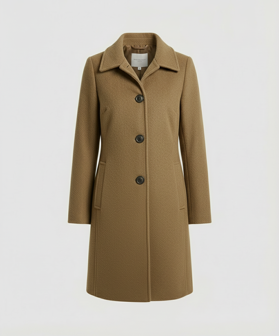 Manteau élégant à bouton unique pour femmes | Avriane