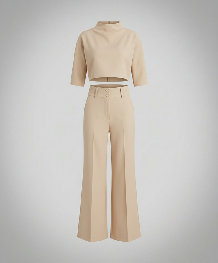 Pantalon ajusté d'automne pour femmes | Heidi-Mode