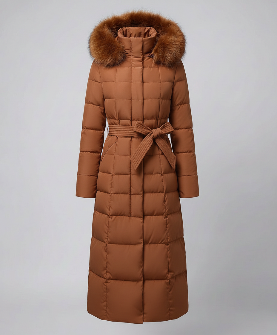 Manteau d'hiver élégant long pour femmes | Heidi-Mode