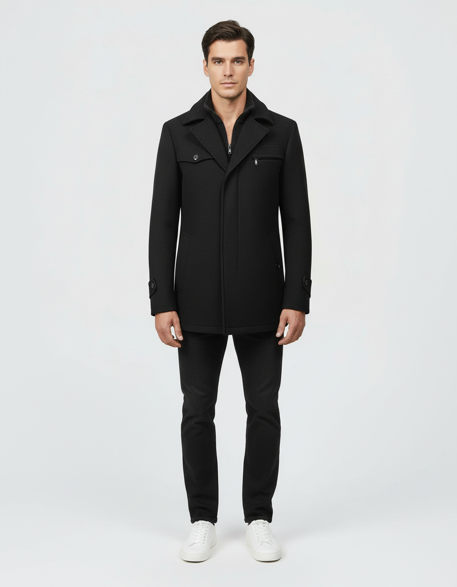 Veste d'hiver d'affaires imperméable pour hommes | Avriane