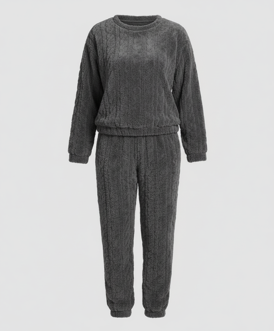 Ensemble de pyjama en polaire pour femmes douillet | Avriane