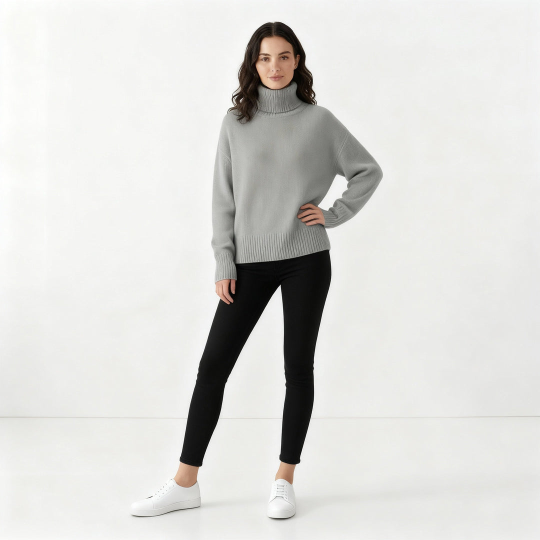 Pull-over à col roulé élégant | Avriane