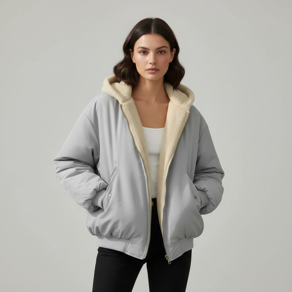 Veste d'hiver surdimensionnée confort | Avriane