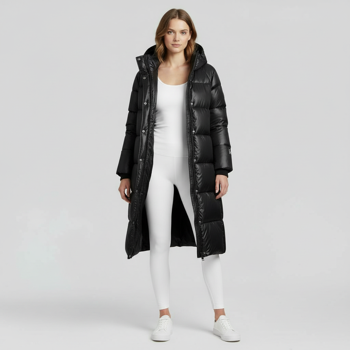 Veste d'hiver en duvet chaude et imperméable confort | Heidi-Mode