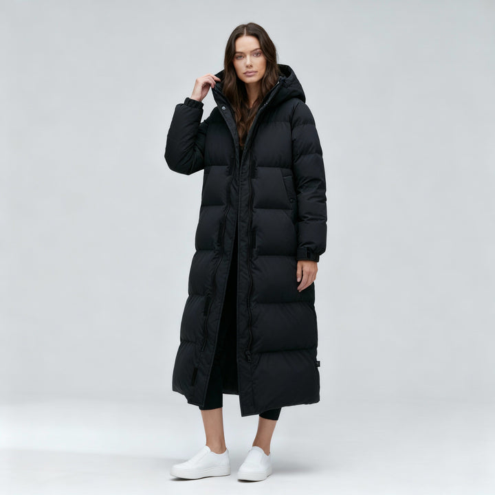Veste d'hiver longue coupe-vent femmes | Avriane