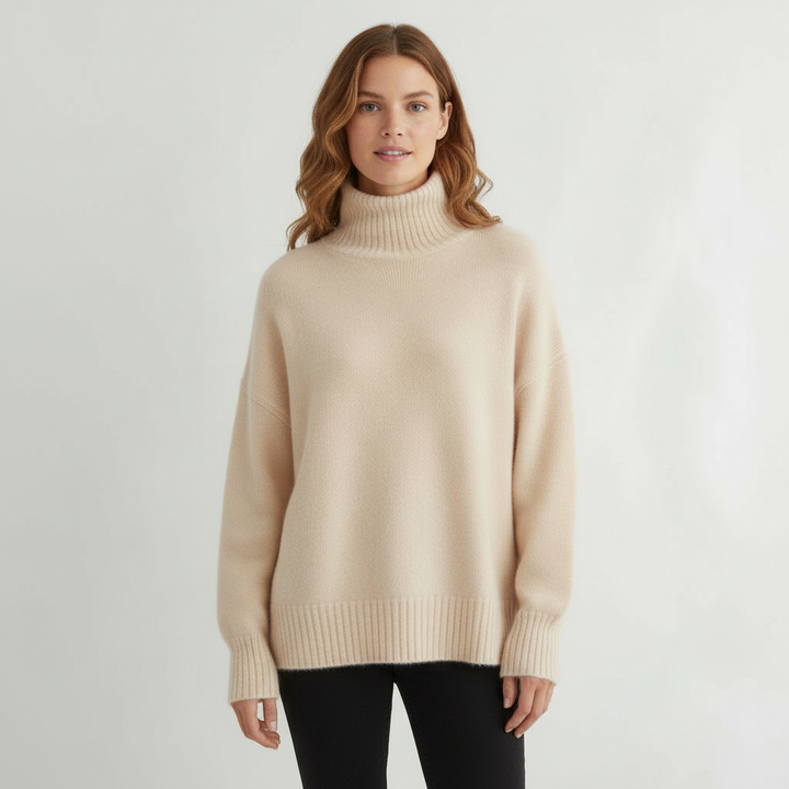 Pull à col roulé femme confort | Avriane