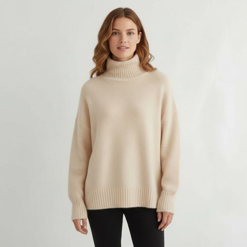 Pull à col roulé femme confort | Avriane
