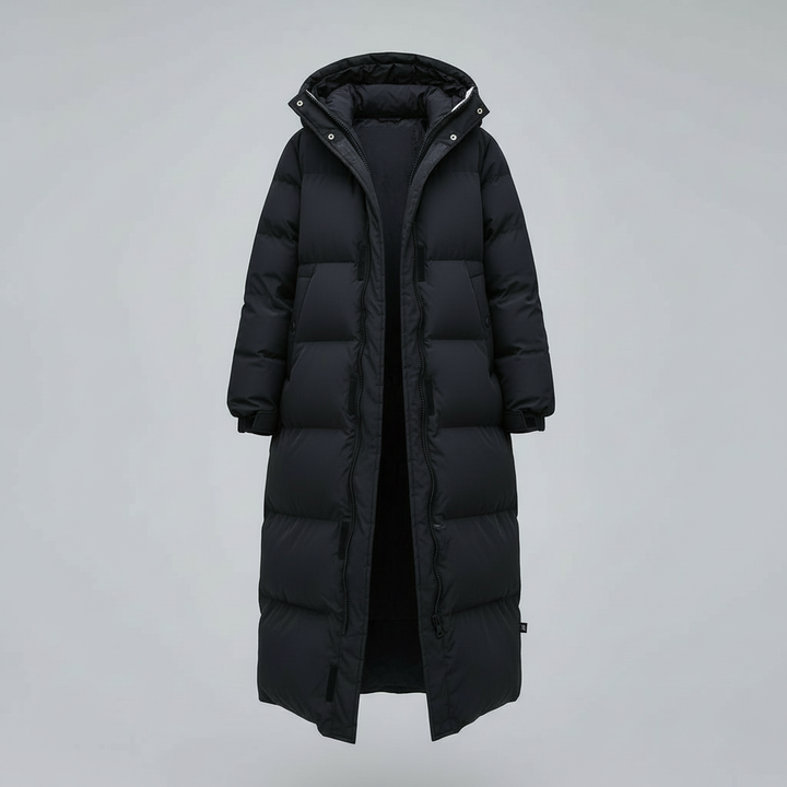 Veste d'hiver longue coupe-vent femmes | Avriane