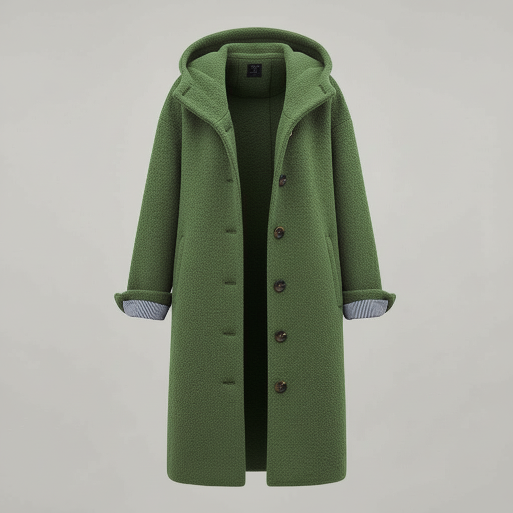 Manteau d'hiver élégant pour femmes Confort Manteau long en polaire | Avriane