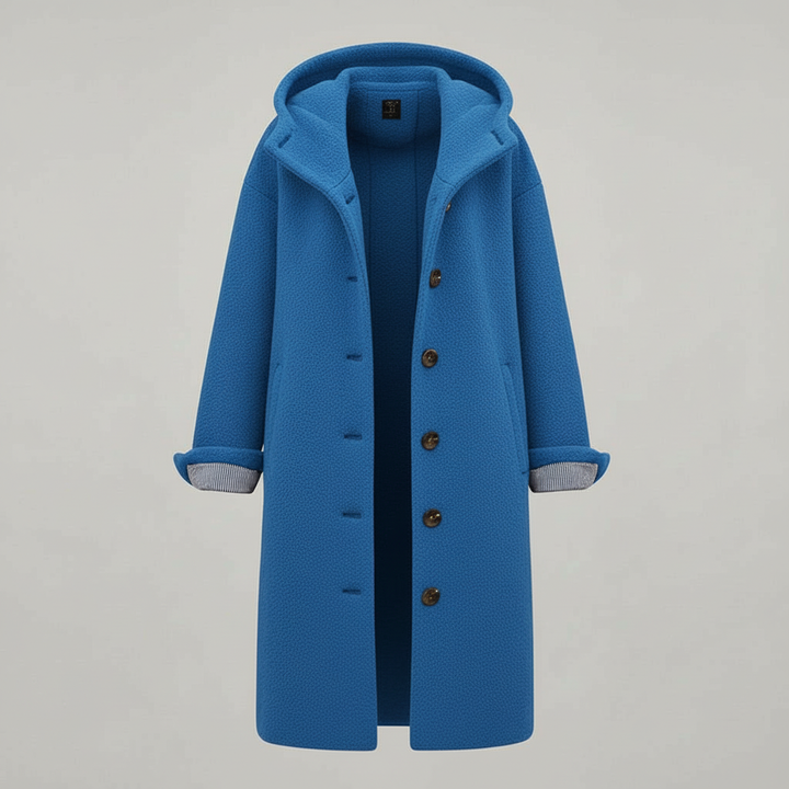 Manteau d'hiver élégant pour femmes Confort Manteau long en polaire | Avriane