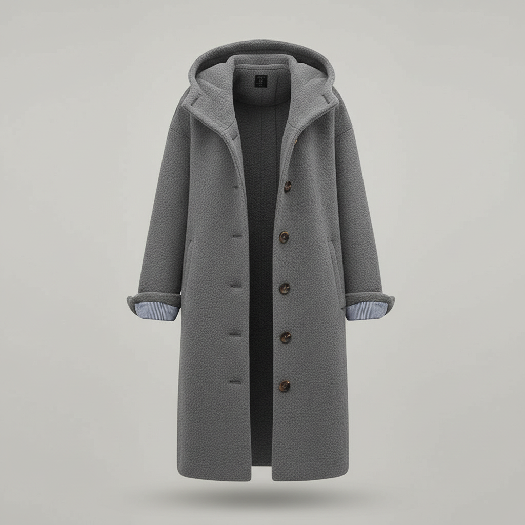 Manteau d'hiver élégant pour femmes Confort Manteau long en polaire | Avriane