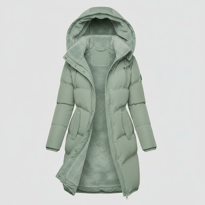 Veste isolée luxueuse pour femmes confort douillette en coton | Heidi-Mode