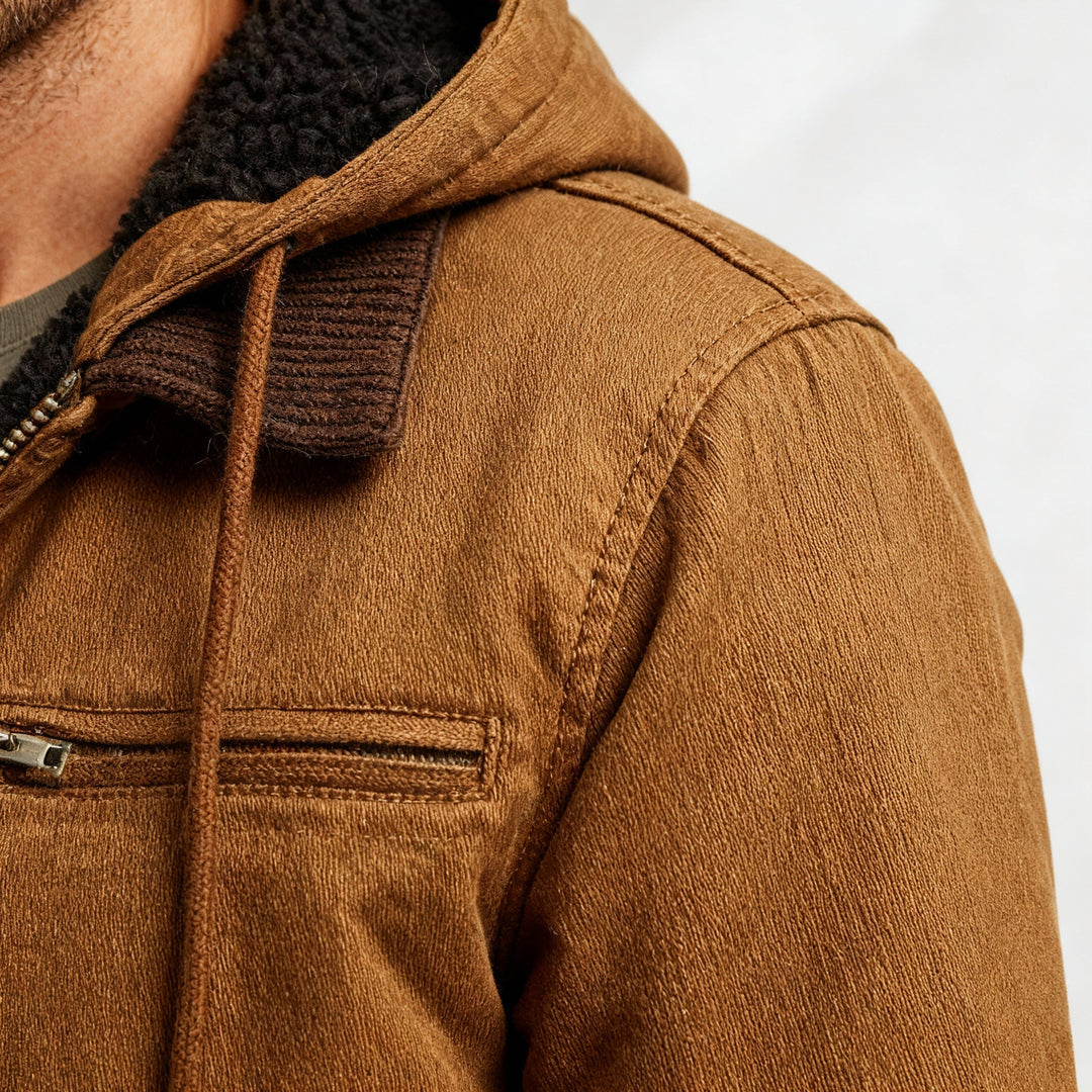 Veste d'hiver extérieure imperméable fonctionnelle avec capuche en polyester | Avriane