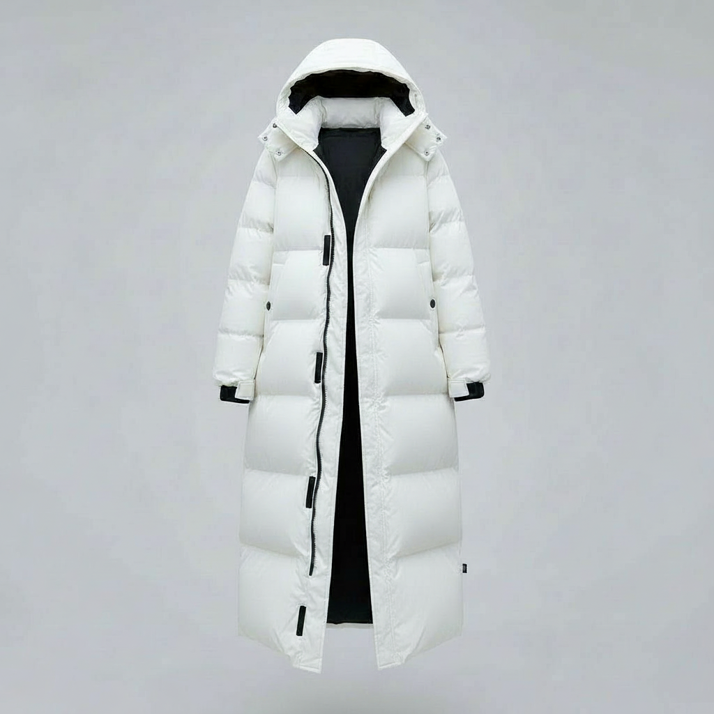 Veste d'hiver longue coupe-vent femmes | Avriane