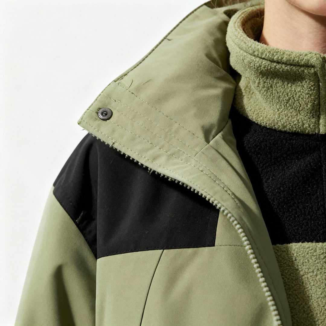 3-en-1 Veste en Fleece d'Hiver Confort | R&B