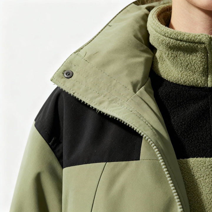 3-en-1 Veste en Fleece d'Hiver Confort | R&B