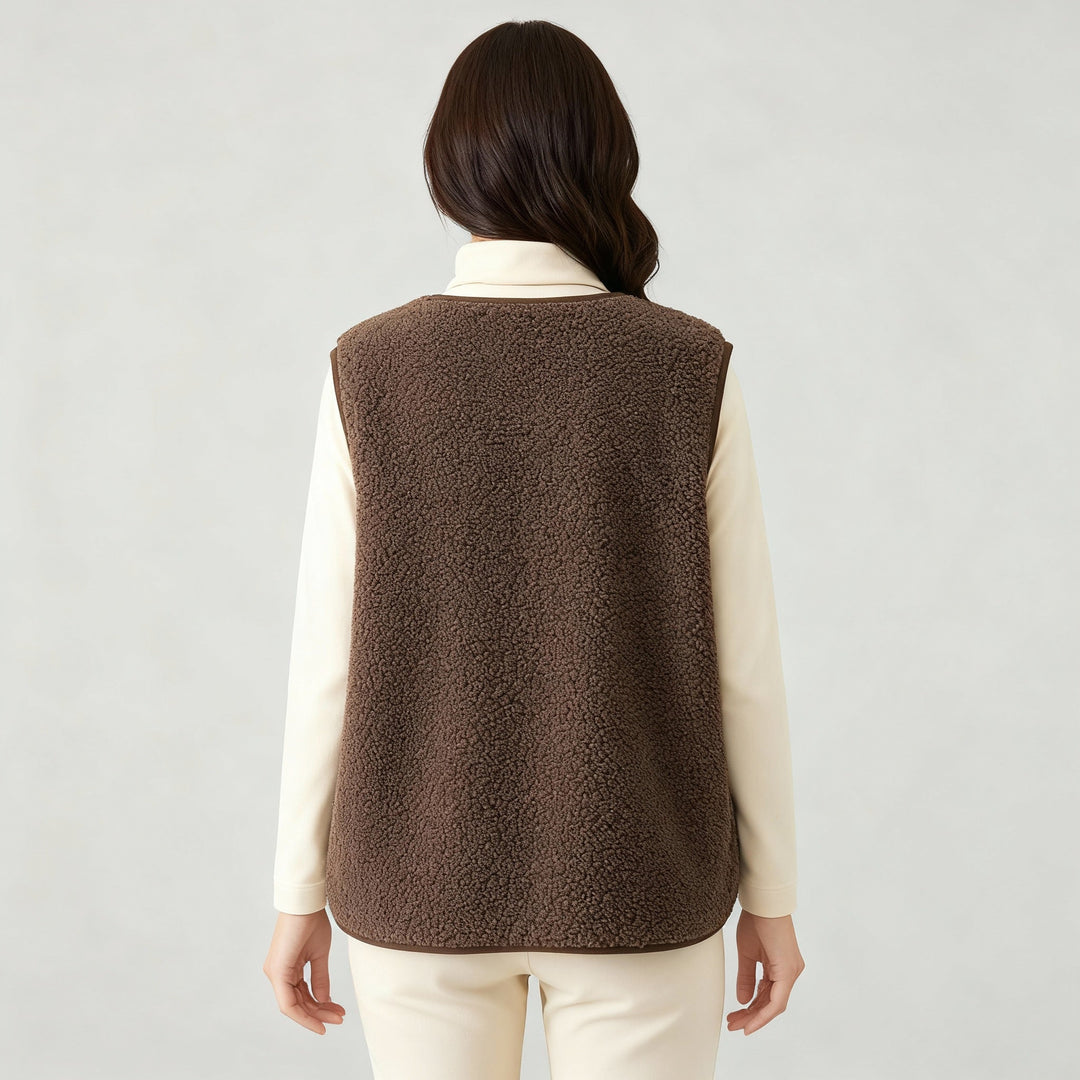 Veste en polaire élégante et chaude d'hiver pour femmes | Avriane