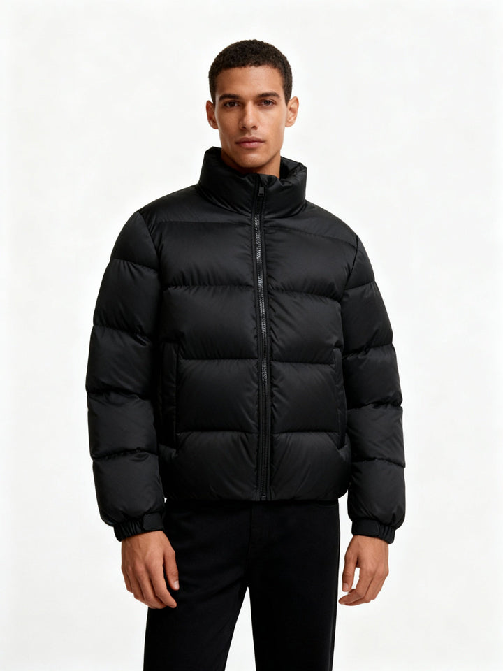 Veste en duvet d'oie pour hommes avec chaleur et capuche | Avriane