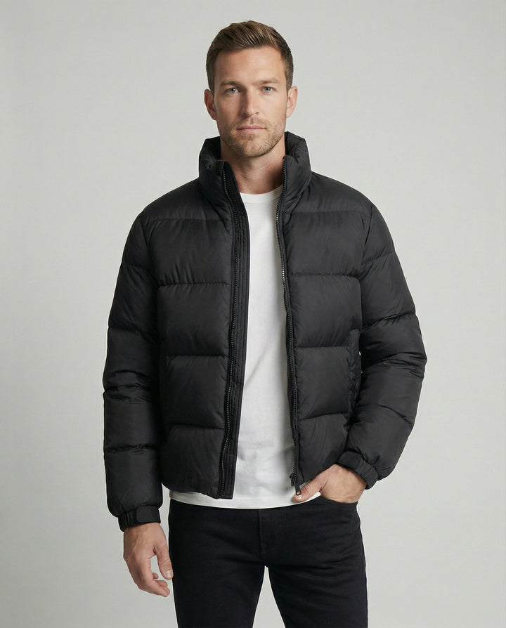 Veste en duvet d'oie pour hommes avec chaleur et capuche | Avriane