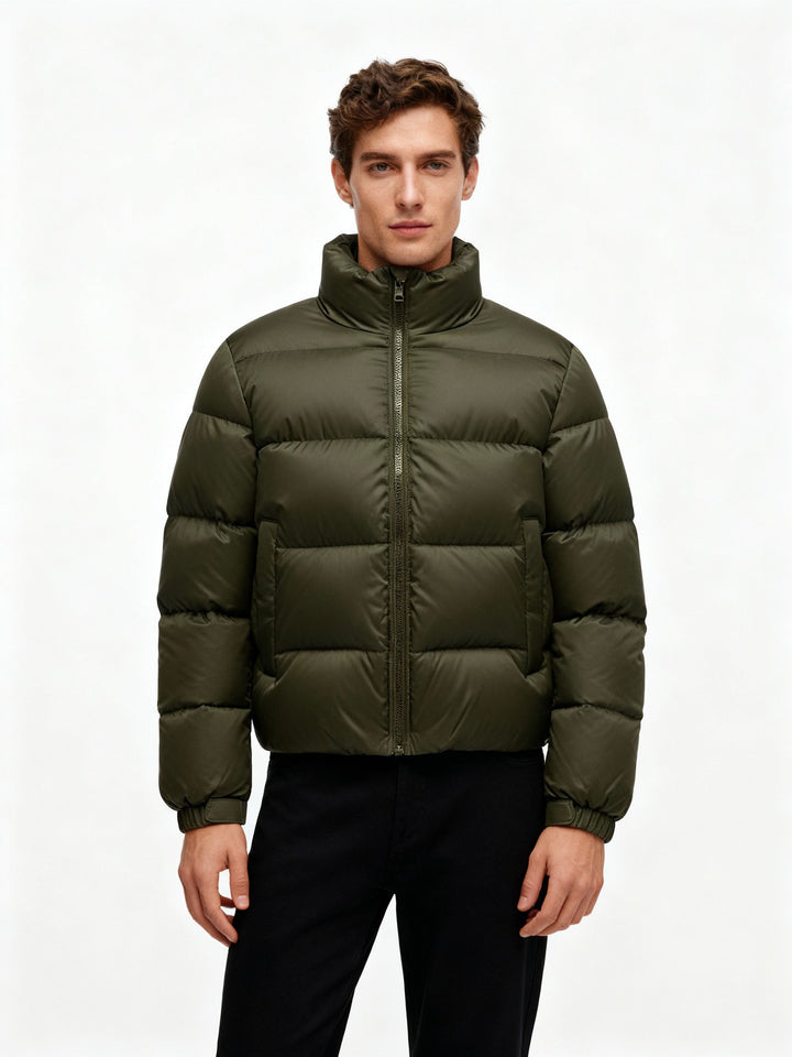Veste en duvet d'oie pour hommes avec chaleur et capuche | Avriane