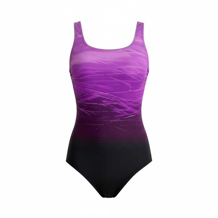 Maillot de bain de sport une pièce avec design ombré | Avriane