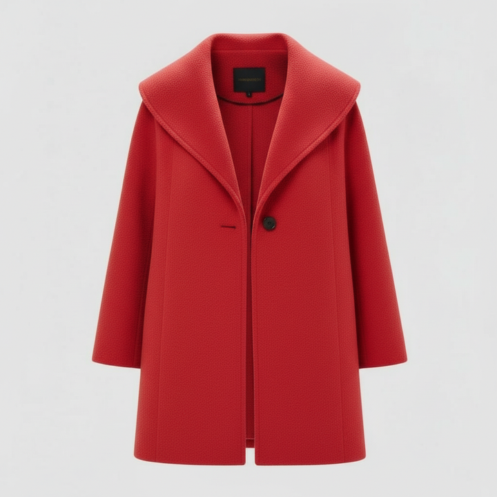 Manteau femme coupe-vent avec col châle | Avriane