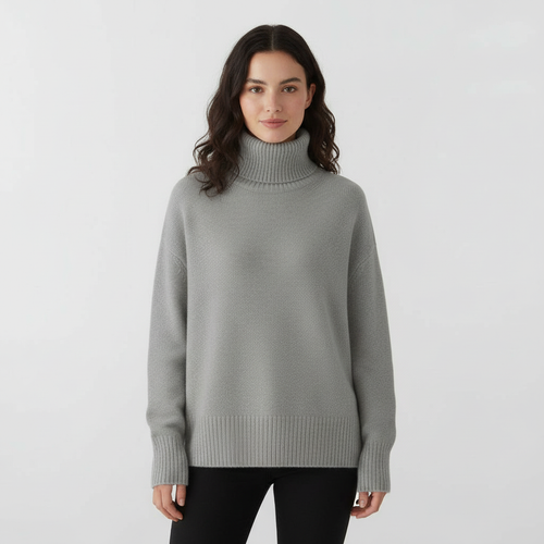 Pull-over à col roulé élégant | Avriane