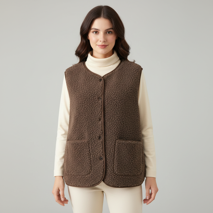 Veste en polaire élégante et chaude d'hiver pour femmes | Avriane