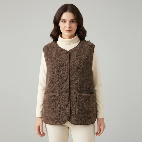 Veste en polaire élégante et chaude d'hiver pour femmes | Avriane